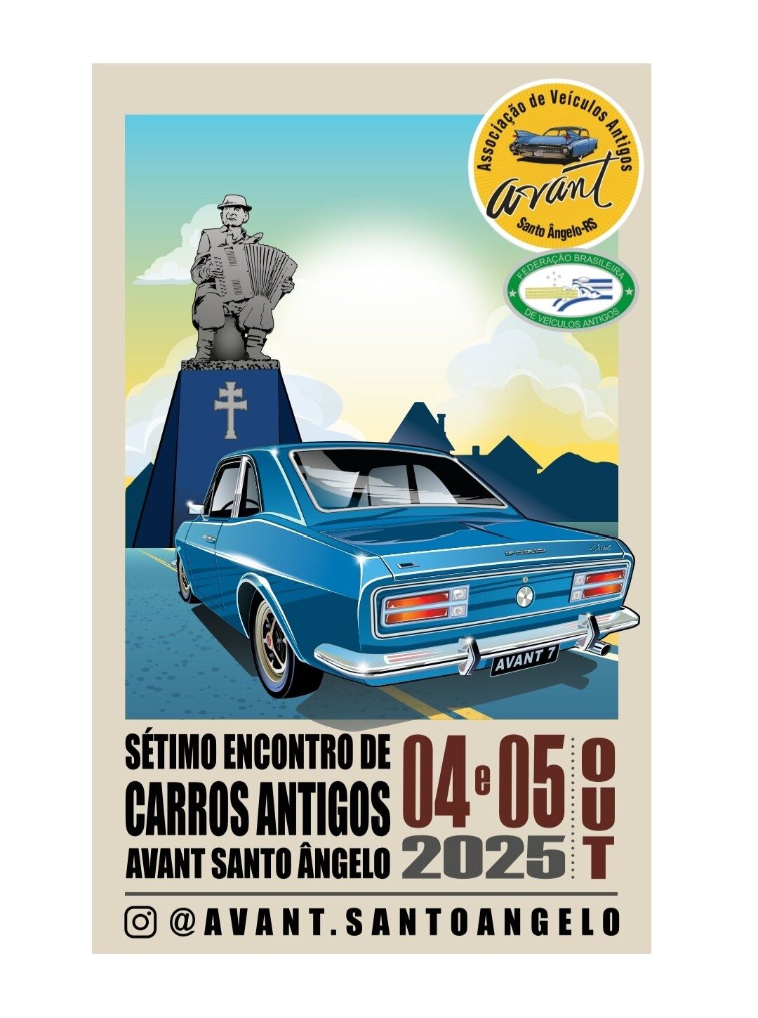 7° encontro de carros antigos AVANT