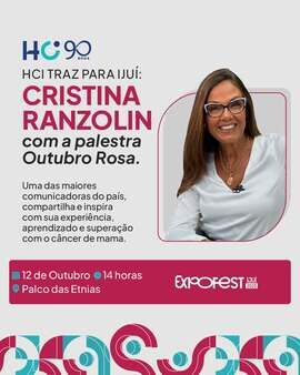 Cristina Ranzolin - Outubro Rosa