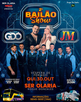 2° Bailão Show - SER Olaria