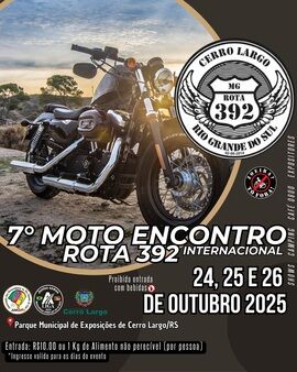 7º Moto Encontro Rota 392 Internacional