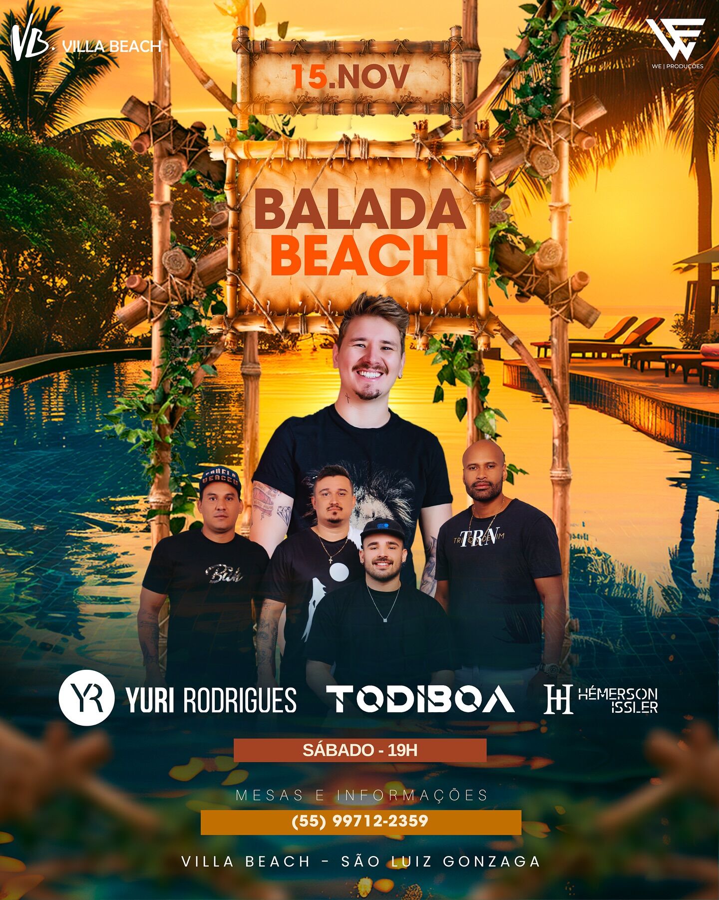 Balada Beach no Villa Beach