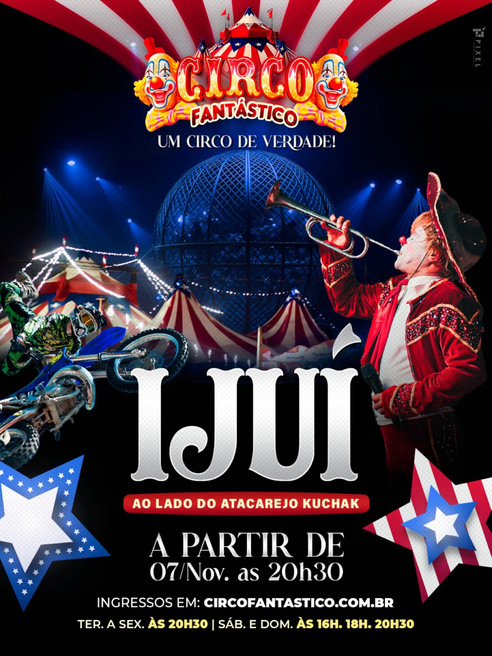Circo Fantástico em Ijuí