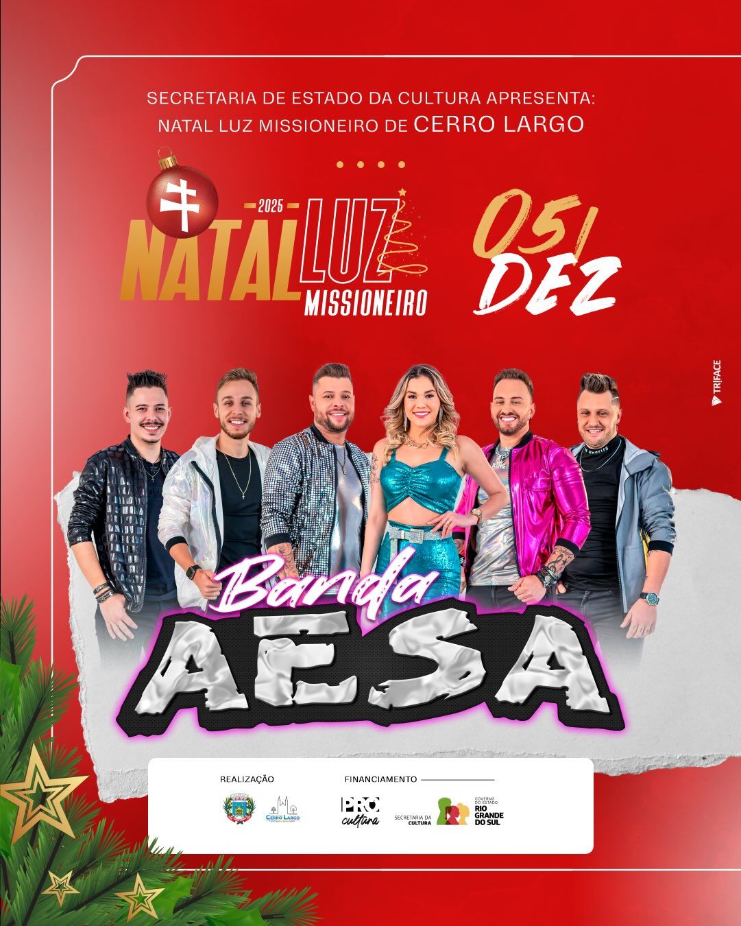 Banda AESA - Abertura Natal Luz Missioneiro