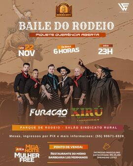 Baile do Rodeio – Piquete Querência Aberta