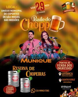 Baile do Chopp — Banda Munique