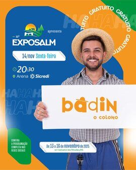 Show Badin, o Colono | Exposalm 2025