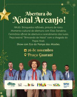 Abertura do Natal Arcanjo