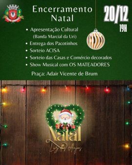 Encerramento Natal