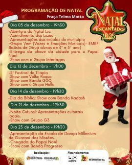 Natal Encantado 2025 - 14/Dez