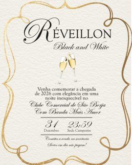 Réveillon: Clube Comercial