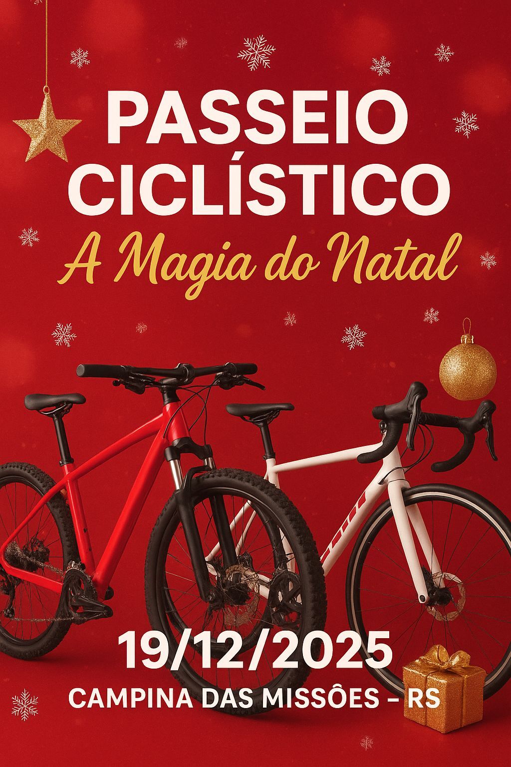 Passeio Ciclístico A Magia do Natal