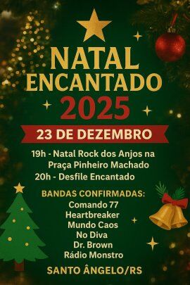 Natal Rock dos Anjos e Desfile Encantado