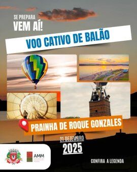 Voo Cativo de Balão