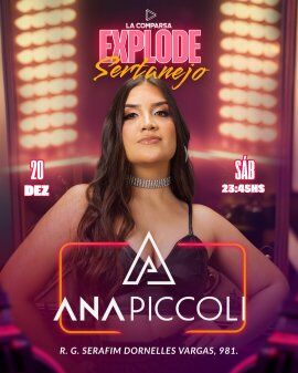 Explosão de Sertanejo com Ana Piccoli